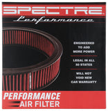 Spectre 02-03 Dodge Ram 2500 Van 5.2L/5.9L V8 F/I Round Replacement Air Filter - HPR0160