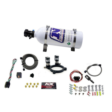 Nitrous Express Ford 3.5L/3.7L V6 Nitrous Plate Kit w/5lb Bottle - 20952-05