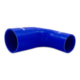 Mishimoto Silicone Reducer Coupler 90 Degree 2.5in to 4in - Blue - MMCP-R90-2540BL