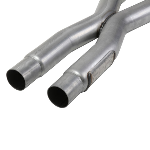 BBK 15-20 Ford Mustang GT 5.0L Resonator Delete X-Pipe (For Use w/Shorties Or Stock Manifolds) - 1818