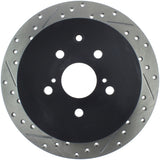 StopTech Sport Drilled & Slotted Rotor - Rear Right - 127.44166R