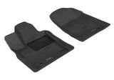 3D MAXpider 2013-2020 Dodge/Jeep Grand Cherokee/Durango Kagu 1st Row Floormat - Black - L1DG01311509