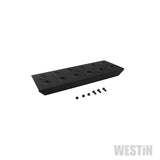 Westin Replacement service kit includes 11 inch die stamped step pad and fasteners - Black - 56-10002