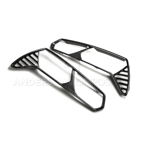 Anderson Composites 14+ Chevrolet Corvette C7 Stingray/Z06 Taillight Bezels - AC-TLB14CHC7