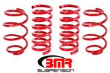 BMR 15-17 S550 Mustang Performance Version Lowering Springs (Set Of 4) - Red - SP763R