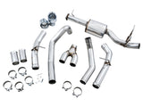 AWE Tuning 19-21 RAM 1500 5.7L (w/Cutouts) 0FG Dual Rear Exit Cat-Back Exhaust - Chrome Silver Tips - 3015-32005