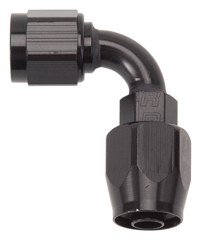 Russell Performance -16 AN Black 90 Degree Full Flow Hose End - 610205