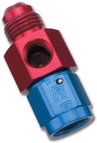 Russell Performance -8 AN Fuel Pressure Take off (Red/Blue) - 670350