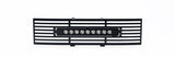 Putco 11-14 Ford F-150 - EcoBoost Bumper Grille Inserts - Black SS Bar and 10in Luminix Light Bar - 87182L