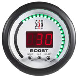 Autometer Stack 52mm -1 to +2 Bar (-30INHG to +30 PSI) Boost Controller - White - ST3462