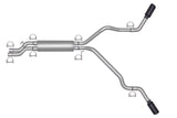 Gibson 99-03 GMC Sierra 1500 SL 5.3L 2.5in Cat-Back Dual Extreme Exhaust - Black Elite - 65009B