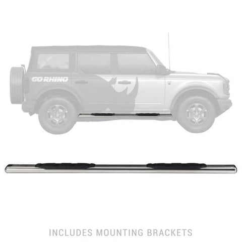 Go Rhino 18-20 Jeep Wrangler JLU 1000 Series Side Steps - SS - 10573PS