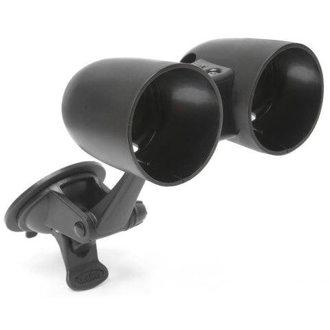 Banks Power Dual Gauge Pod Suction Mount For iDash 1.8 And 52mm Gauges - 63344