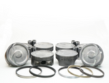 Mahle MS Pistons LSX 429cid 4.070in Bore 4.125in Stk 6.125in Rod .927 Pin -20cc Dish 9.9CR Set of 8 - 930230070