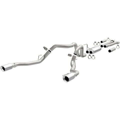 MagnaFlow SYS Cat-Back 2017 Ford F-150 Raptor 3.5L Dual 3in Tips - 19346