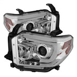 Spyder Toyota Tundra 2014-2016 Projector Headlights Light Bar DRL Chrome PRO-YD-TTU14-DRL-C - 5080141