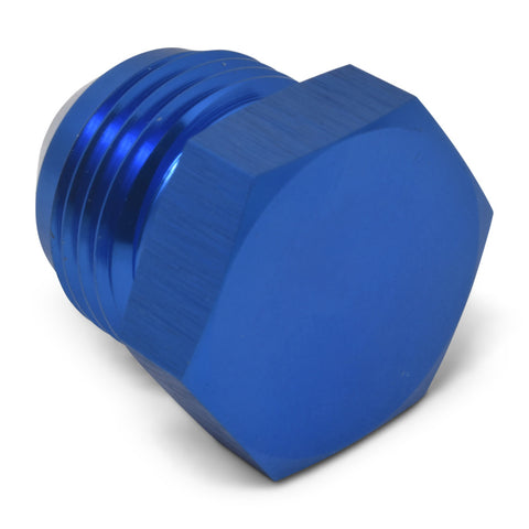 Russell Performance -4 AN Flare Plug (Blue) - 660180