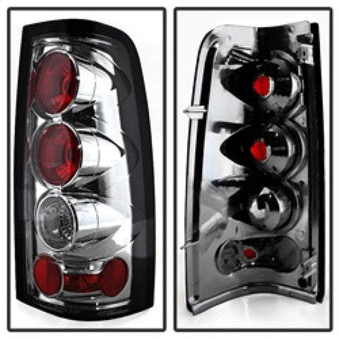 Spyder Chevy Silverado 1500 03-06 (Does Not Fit Stepside)Euro Style Tail Lights Chrm ALT-YD-CS03-C - 5001702