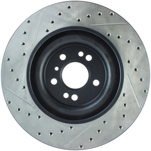 StopTech Slotted & Drilled Sport Brake Rotor - 127.35091L