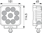 Hella ValueFit LED Work Light TS3000 LED MV CR LT - 357112002