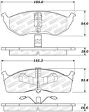 StopTech Street Select Brake Pads - 305.06420