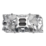 Edelbrock Polished B/B Chevy O-Port RPM Air-Gap Manifold - 75611