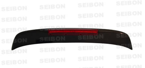 Seibon 92-95 Honda Civic HB SP Carbon Fiber Rear Spoiler w/LED - RS9295HDCVHB-SP-L