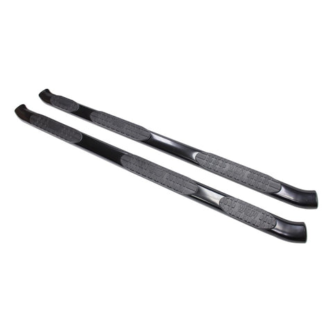 Westin 2015-2018 Ford F-150 SuperCab (6.5ft Bed) PRO TRAXX 5 WTW Oval Nerf Step Bars - Black - 21-534615