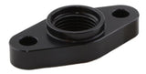 Turbosmart Billet Turbo Drain Adapter w/ Silicon O-Ring 52mm Mounting Holes - T3/T4 Style Fit - TS-0804-1011