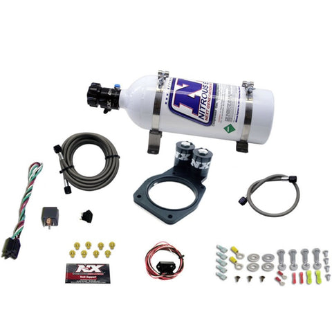 Nitrous Express 10-15 Chevrolet Camaro Nitrous Plate Kit (50-150HP) w/5lb Bottle - 20931-05