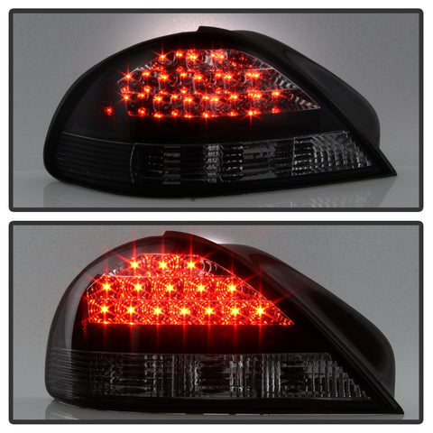 Spyder 99-05 Pontiac Grand Am LED Tail Lights - Black Smoke - 5084309