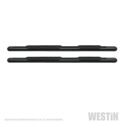 Westin Premier 4 Oval Nerf Step Bars 75 in - Black - 22-5025