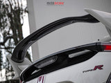 Seibon 2017 Honda Civic Type-R OE Carbon Fiber Rear Center Spoiler - RS17HDCVRC