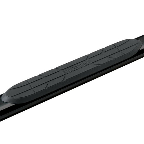 Westin Premier 4 Oval Nerf Step Bars 91 in - Black - 22-5045