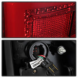 Spyder 16-17 Toyota Tacoma LED Tail Lights - Red Clear (ALT-YD-TT16-LED-RC) - 5085757