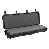 Go Rhino XVenture Gear Hard Case w/ Foam - Long 44in. / IP67 / Automatic Air Valve - Textured Black - XG451607F