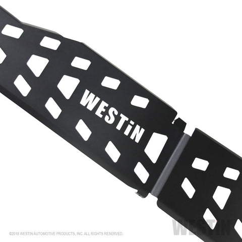 Westin 18-22 Jeep Wrangler JLU 4dr. (Excl. 4xe) Gas Tank Skid Plate - Tex. Blk - 42-21115