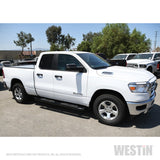 Westin 2019 Ram 1500 Quad Cab (Excl Classic) PRO TRAXX 5 Oval Nerf Step Bars - Black - 21-54095