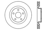 StopTech Drilled Sport Brake Rotor - 128.62114L