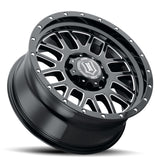 ICON Alpha 20x9 6x135 16mm Offset 5.625in BS Gloss Black Milled Spokes Wheel - 1220906356GBMW