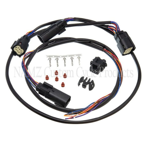 NAMZ 09-13 Street/Road Glides CVO ONLY Plug-N-Play Complete Tour Pack Wiring Kit (2014+ TP Retrofit) - NCTP-WKSRCVO