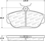 StopTech Street Brake Pads - Front - 308.06010