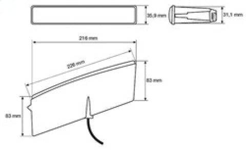 Hella LEDayLine Daytime Running Light Kit - 010043801