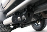 N-Fab RKR Step System 2019 Jeep Wrangler JT 4 Door Truck Full Length - Tex. Black - 1.75in - J194TRKRS4