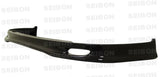 Seibon 98-01 Acura Integra SP-Style Carbon Fiber Front Lip Gloss Finish - FL9801ACIN-SP