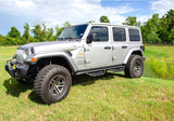 N-Fab Podium LG 2018 Jeep Wrangler JL 4DR SUV - Full Length - Tex. Black - 3in - HPJ1866-TX