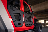 DV8 Offroad 18-22 Jeep Wrangler JL/JT Spec Series Half Doors - Rear Set - HDJL-02R