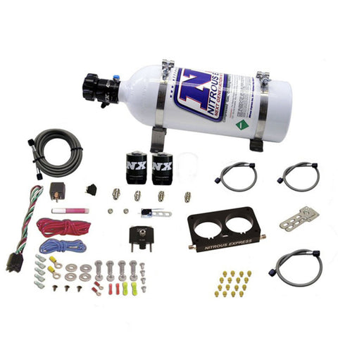 Nitrous Express 96-04 Ford Mustang Cobra 4 Valve (Stock TB) Nitrous Kit (50-300HP) w/5lb Bottle - 20950D-05