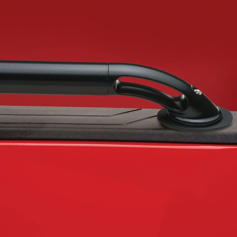 Putco 15-19 Chevy Silv HD 8ft Bed (Does not Fit Dually Bed) Locker Side Rails - Black Powder Coated - 88897