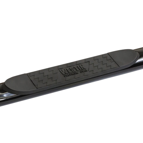 Westin 99-16 Ford F-250/350/450/550 Super Crew (8ft bed) Platinum 4 Oval WTW Nerf Step Bars - Black - 24-54235